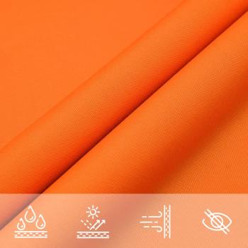 Sonnensegel Oxford-Gewebe Rechteckig 2x2,5 m Orange