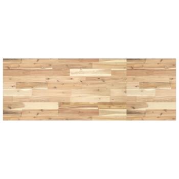 Tischplatte Rechteckig 120x50x2 cm Massivholz Akazie