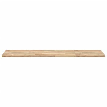 Tischplatte Rechteckig 120x50x2 cm Massivholz Akazie