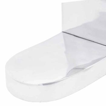 Buchstützen 2 Stück Silber 17x15x27 cm Aluminium Stier