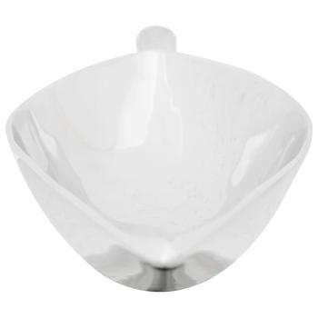 Obstkorb Silber 60x15x8 cm Aluminium