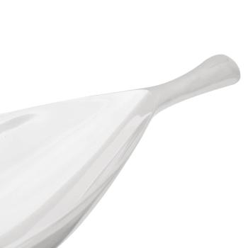 Obstkorb Silber 60x15x8 cm Aluminium