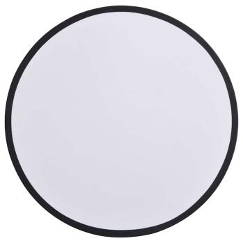 Deckenleuchte Schwarz Ø 30 cm Stoff E27