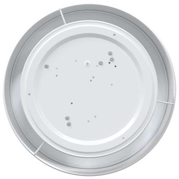 Deckenleuchten Flush Mount Weiß Ø 38 cm Stoff E27