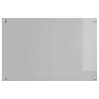 Küchenrückwand Hellgrau 90x60x0,6 cm aus Sicherheitsglas