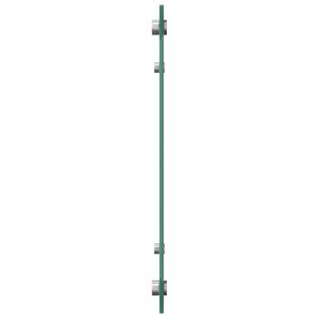 ARDEBO.de - Küchenrückwand Dunkelgrau 90x50x0,6 cm aus Sicherheitsglas