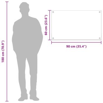 Küchenrückwand Gelb 90x60x0,6 cm aus Einscheibensicherheitsglas