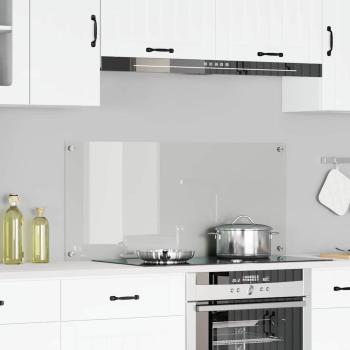 ARDEBO.de - Küchenrückwand transparent 110x50x0,6 cm aus Sicherheitsglas