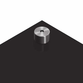 Küchenrückwand Schwarz 120x40x0,6 cm aus Sicherheitsglas