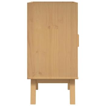 Spülenschrank 114x43x73,5 cm aus massivem Kiefernholz