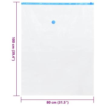 Vakuumaufbewahrungstaschen 20 Stück 100x80 cm