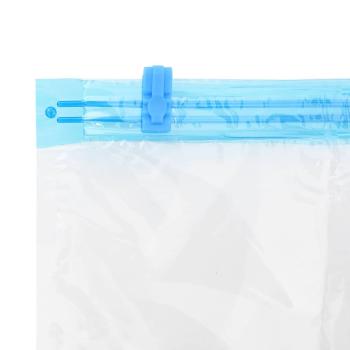 Aufbewahrungstaschen 5 stk. Transparent und Blau 130 x 100 cm