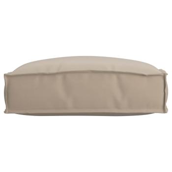 ARDEBO.de - Außenkissen Taupe Polyester Standard Langlebig Stuhlkissen