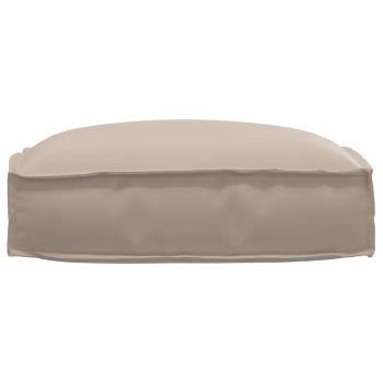 Außenkissen Taupe Polyester Standard Langlebig Stuhlkissen
