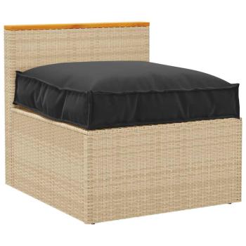 ARDEBO.de - Palettenkissen für Sitz Schwarz 70x70x12 cm Oxford-Gewebe