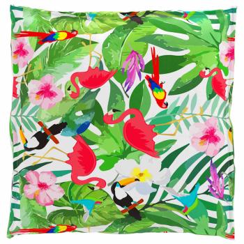Palettkissen für Sitz Tropical Jungle 70x70x12 cm Oxford-Stoff