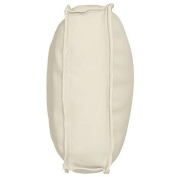 Kissen Creme Baumwolle 70 x 12 x 40 cm Kissen Rechteckig