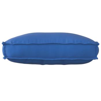 Kissen Royalblau Polyester 70 x 12 x 40 cm Wasserabweisend