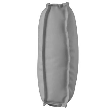 Outdoor-Kissen Grau Polyester 120 x 12 x 50 cm Wasserabweisend