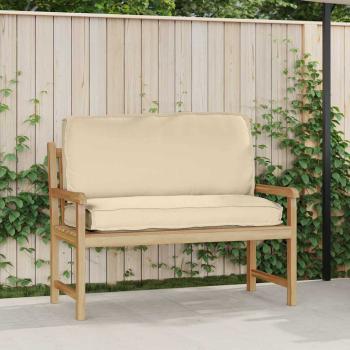Kissen Oxford-Stoff Beige 120 x 50 x 12 cm