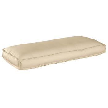 Kissen Oxford-Stoff Beige 120 x 50 x 12 cm