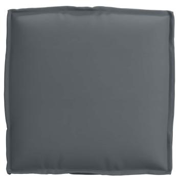 ARDEBO.de - Außenkissen Set mit 2 Anthrazit Polyester 40 x 40 x 8 cm