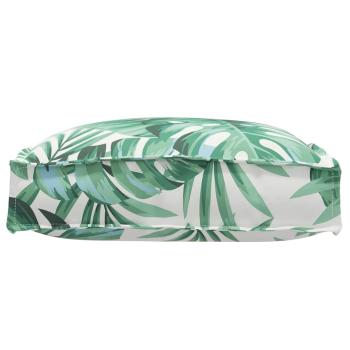 Outdoor Kissen Set aus 2 Blattmuster Polyester 40 x 40 x 8 cm