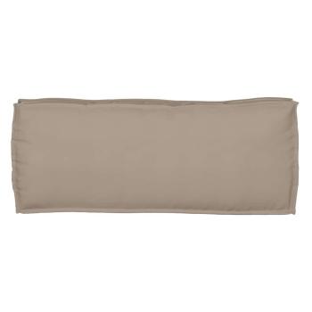 Außenkissen Taupe Polyester 100 x 40 x 8 cm Langlebig