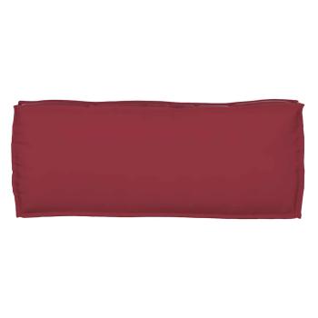 Outdoor Kissen Wine Red Polyester 100 x 40 x 8 cm