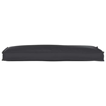 Outdoor-Kissen Schwarz Polyester 110 x 40 x 8 cm Kissen