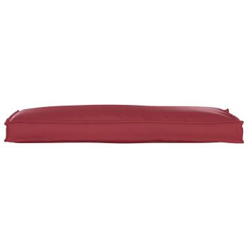 ARDEBO.de - Outdoor Kissen Weinrot Polyester 110 x 40 x 8 cm Kissen