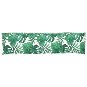 Außenkissen Blattmuster Baumwolle, Polyester 150 x 40 x 8 cm
