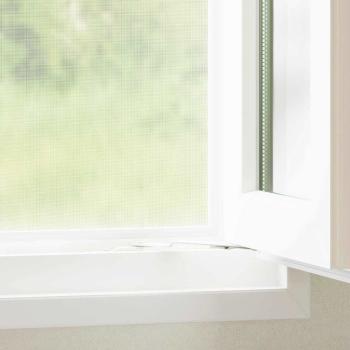 ARDEBO.de - Insektenschutznetz Weiß 100x2000 cm Fiberglas