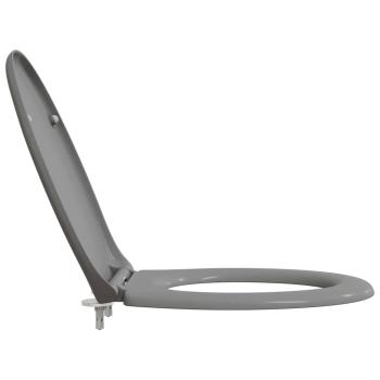 Toilettensitz Grau 47 x 37 x 4 cm Duroplast