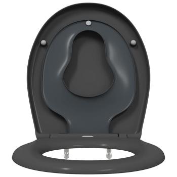 Familien-Toilettensitz mit Kindersitz Schnellentriegelung Duroplast