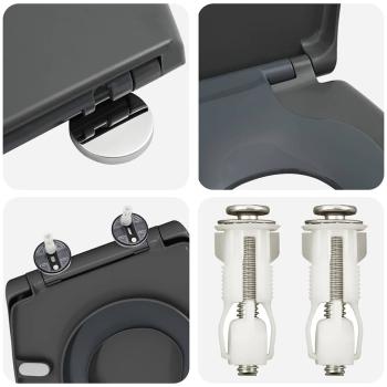 Familien-Toilettensitz mit Kindersitz Schnellentriegelung Duroplast