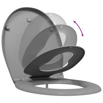 Familien-Toilettensitz mit Kindersitz Schnellentriegelung Duroplast