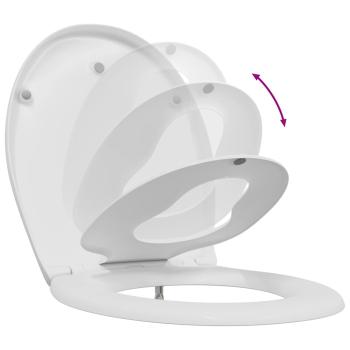 Toilettensitz Weiß 47 x 37 x 4 cm Duroplast