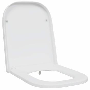 Quick Release Toilettensitz mit sanftem Schließen Duroplast Weiß