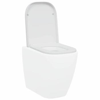 Quick Release Toilettensitz mit sanftem Schließen Duroplast Weiß