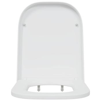 Quick Release Toilettensitz mit sanftem Schließen Duroplast Weiß