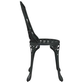 Schwarz Aluminium Standard Atmungsaktives Design Gartenstuhl