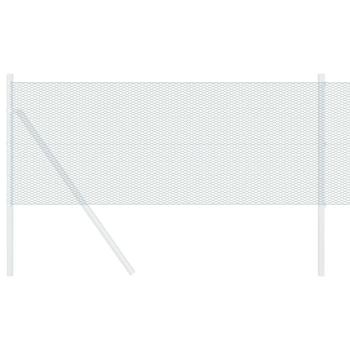 ARDEBO.de - Hexagonzaun Grün Metall 5000 x 0.07 x 80 cm Langlebig