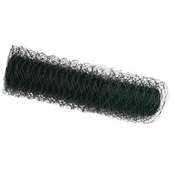 Sechseckzaun Grün Stahl 10000 x 0.09 x 80 cm Langlebig