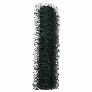 Sechseckzaun Grün Stahl 10000 x 0.09 x 80 cm Langlebig