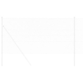 Sechseck-Zaun Feuerverzinkter Stahl 5000 x 0.05 x 80 cm Langlebig