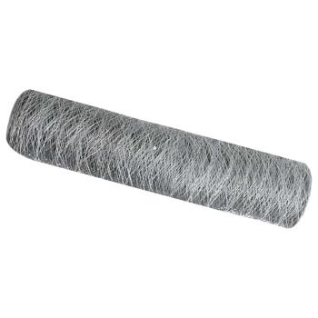 Sechseckzaun Verzinkter Stahl 10000 x 0.06 x 60 cm Langlebig