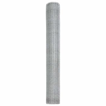 Sechseckzaun Verzinkter Stahl 10000 x 0.05 x 100 cm Langlebig