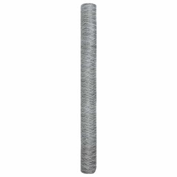 Sechseckzaun Feuerverzinkter Stahl 10000 x 0.05 x 160 cm Langlebig
