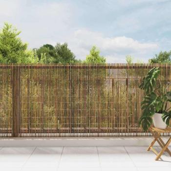 Bambuszaun 500 x 125 cm Bambus Natur